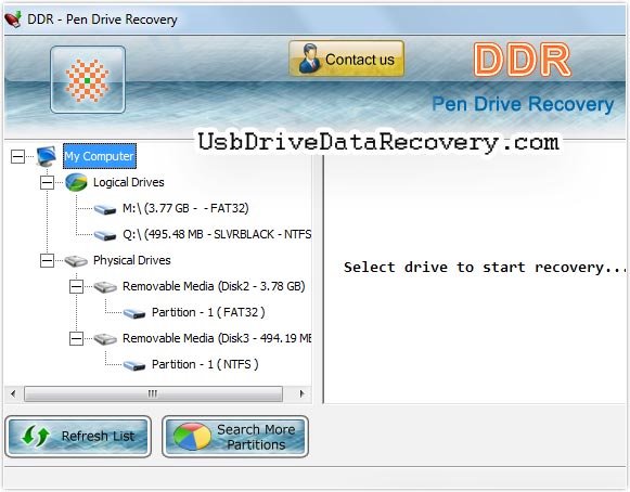 How to recover data from USB drive pen drive flash drive data recovery ...